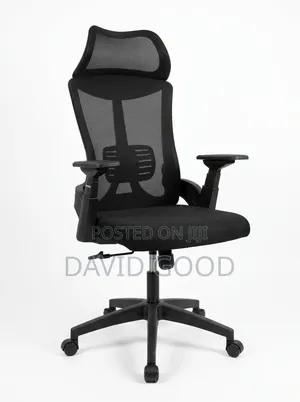 Black Orthopedic Chair