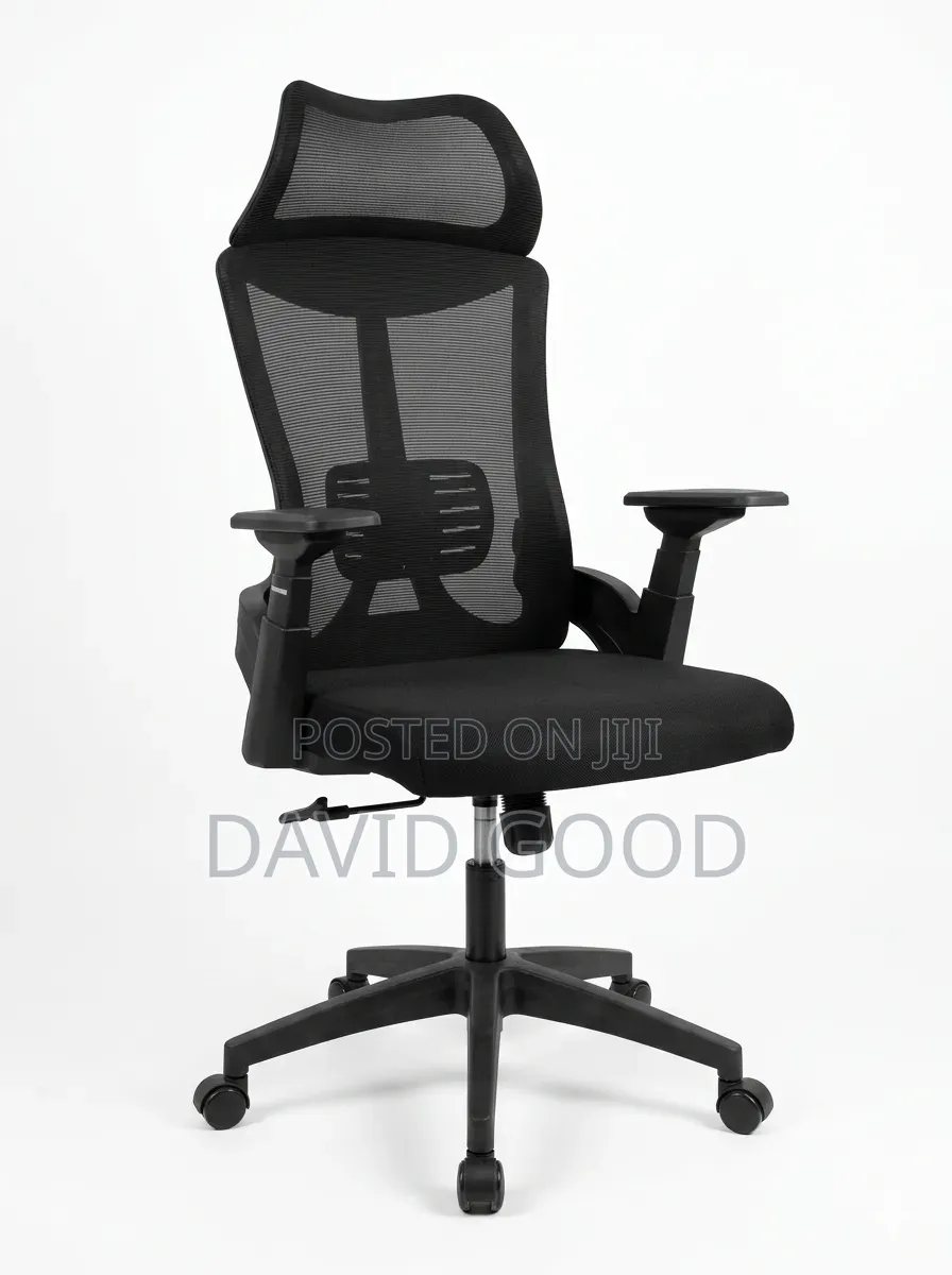 Black Orthopedic Chair