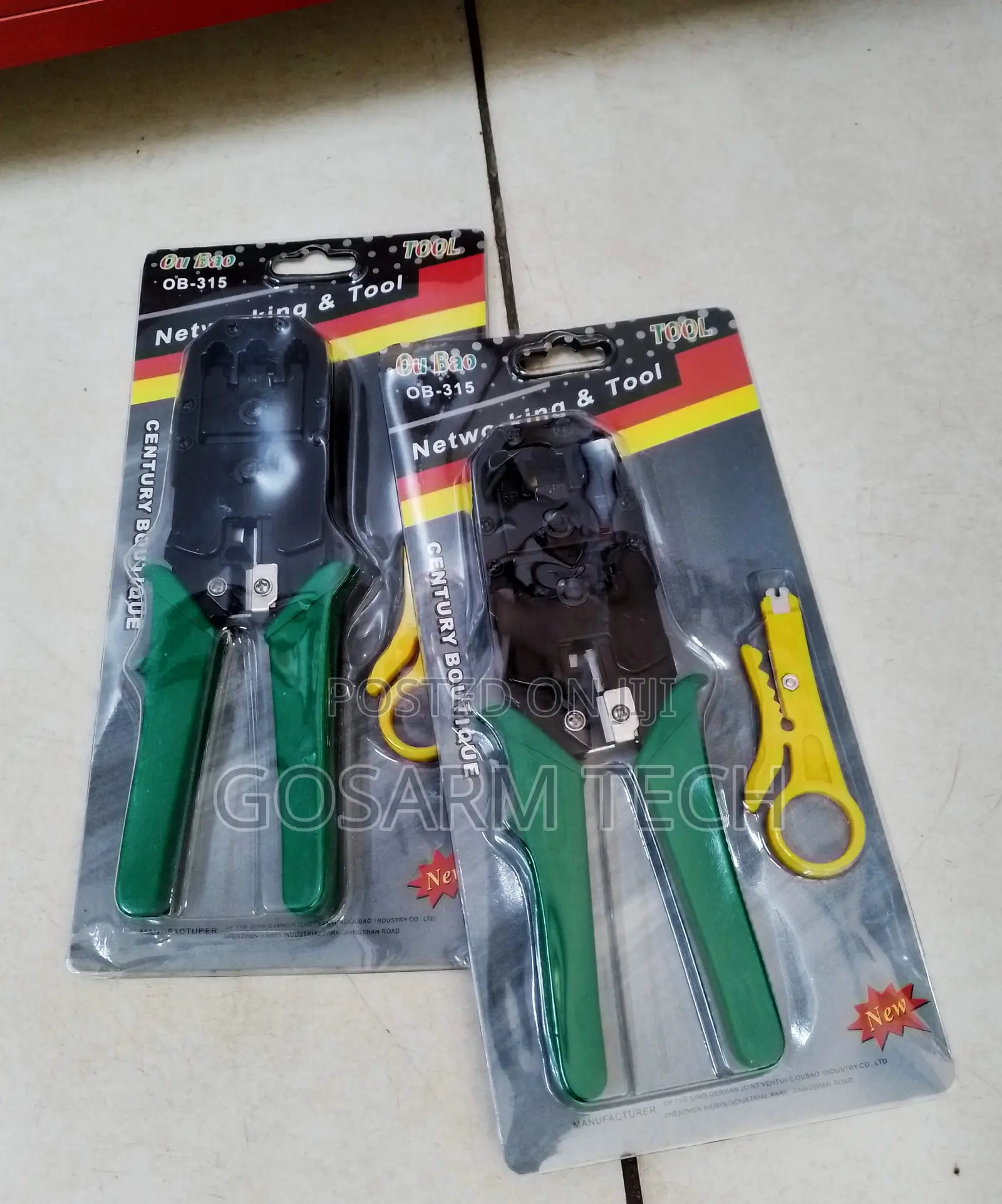 Durable RJ45 Crimp Tool for Network Installation
