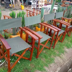 Ballin Wooden Canvassed Foldable Safari Chairs