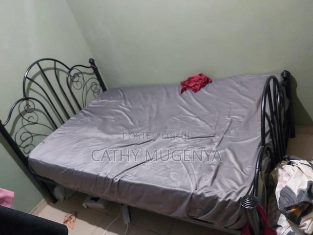 4x6 Metal Bed+ Mattress