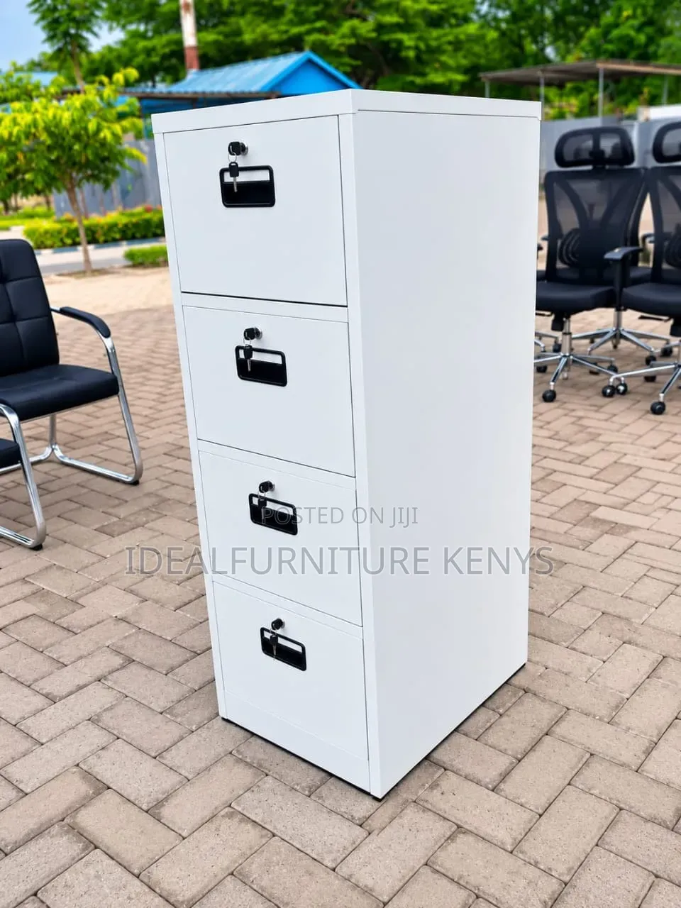 Four Drawer Storage Cabinate