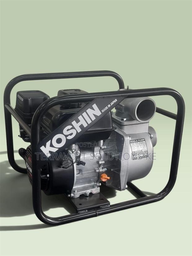 3-Inch KOSHIN Black Petrol Water Pump