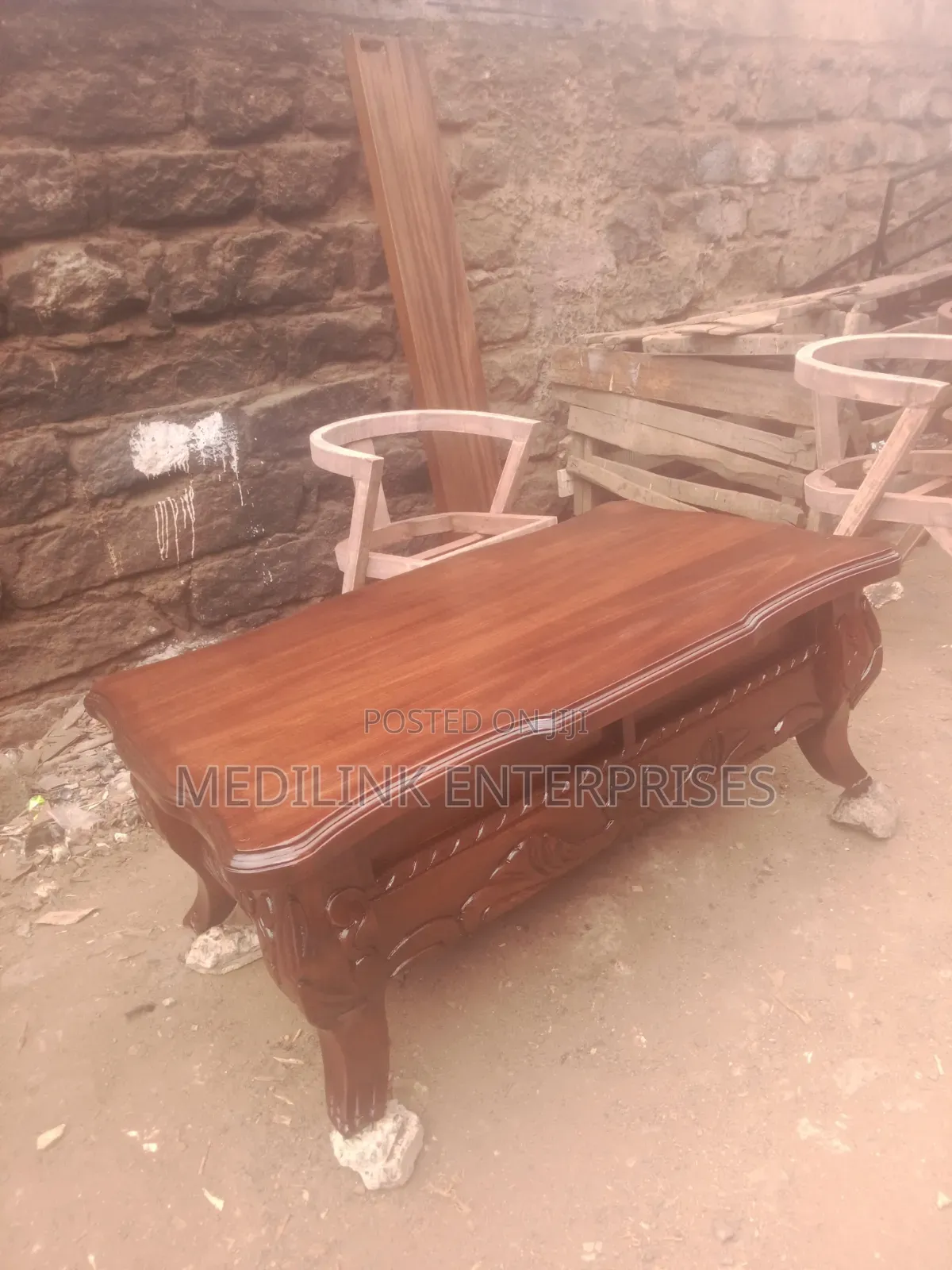 Modern Mahogany Walnut Coffee Tables Customized