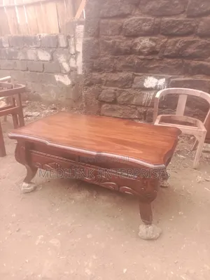 Antique Polymer Mahogany Coffee Tables