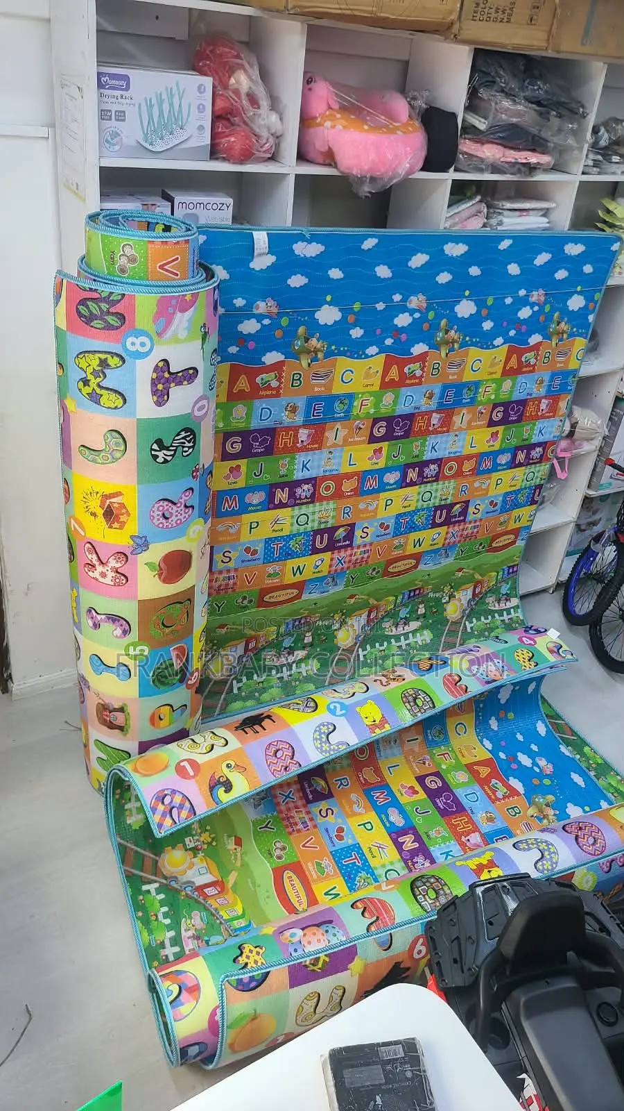 Kids Educational Play Mat Alphabet Numbers