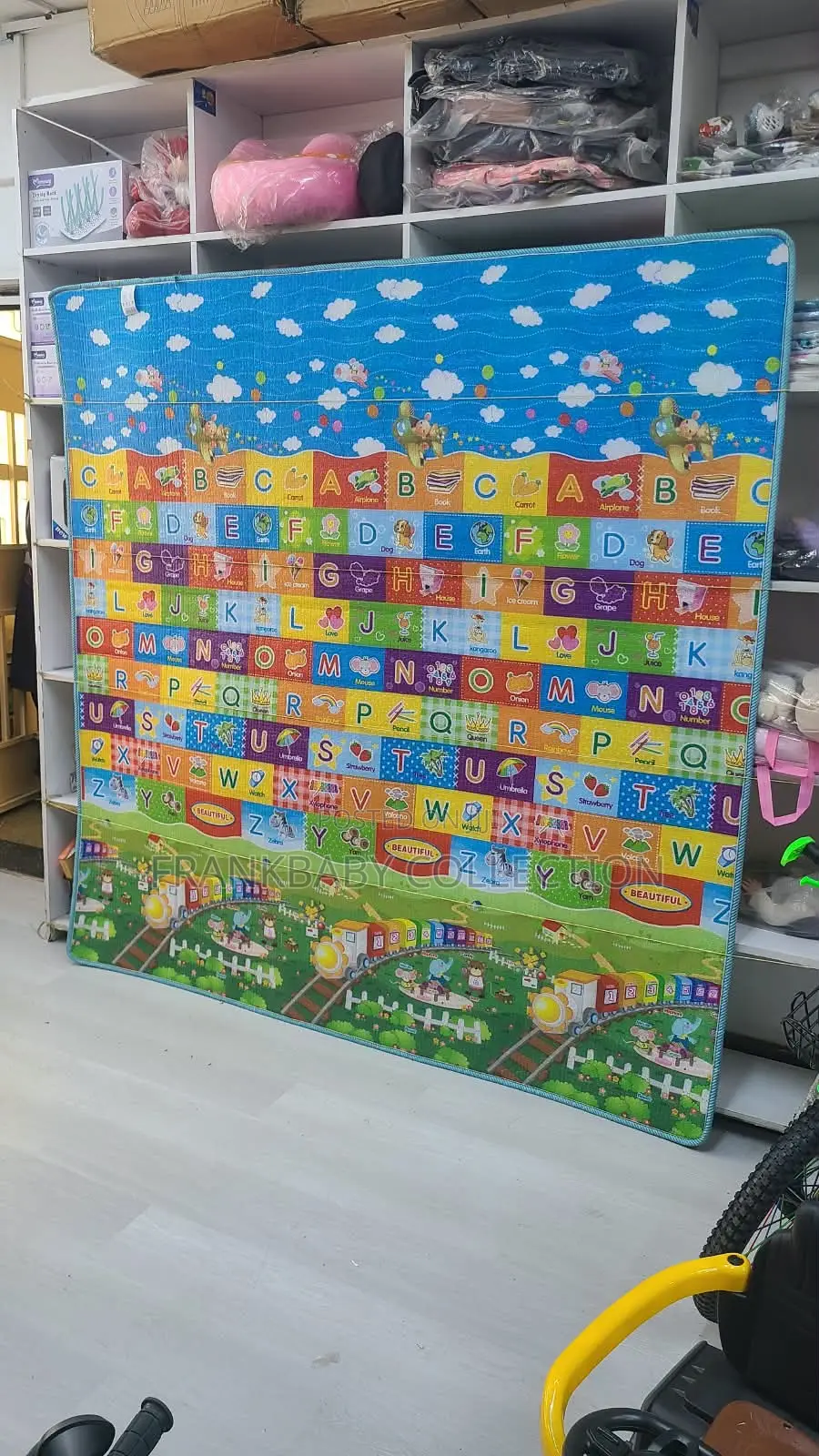 Kids Educational Play Mat Alphabet Numbers