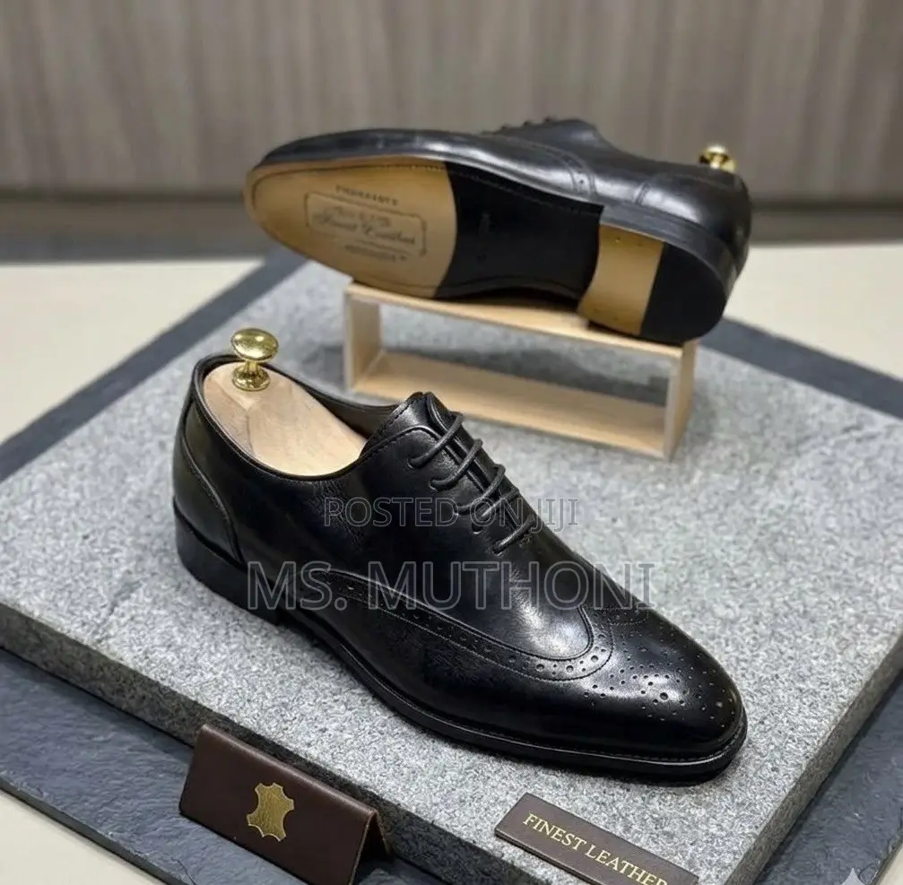 Foster Wingtip Oxfords Corporate Shoes Size 40-46