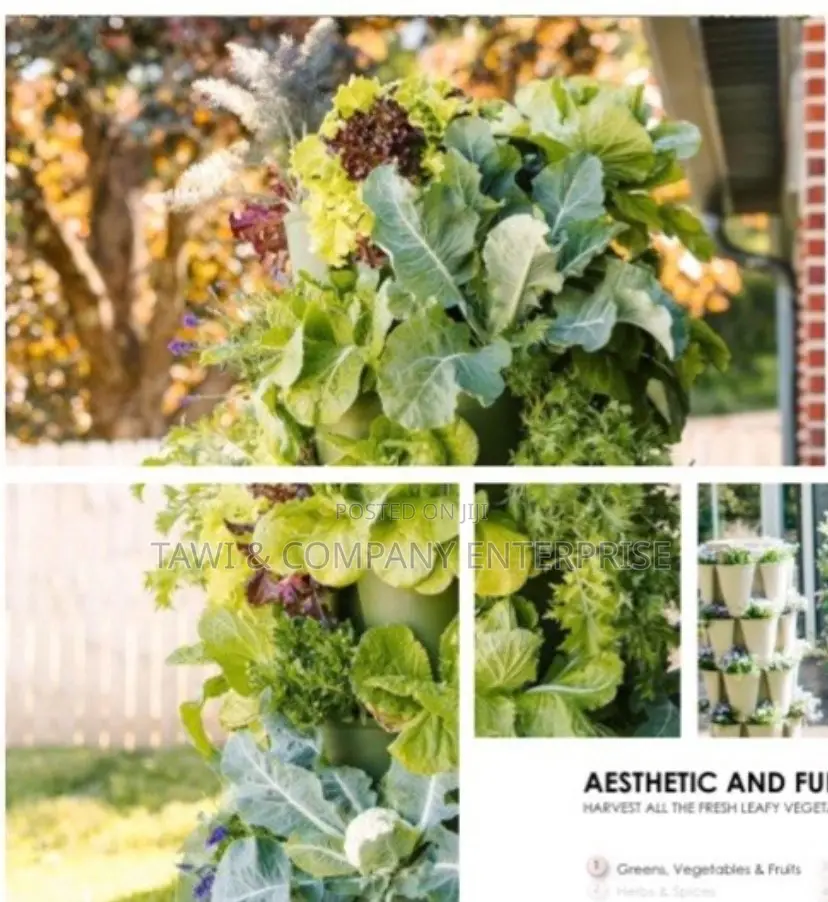 Kitchen Garden Tower Greenstalk Planter