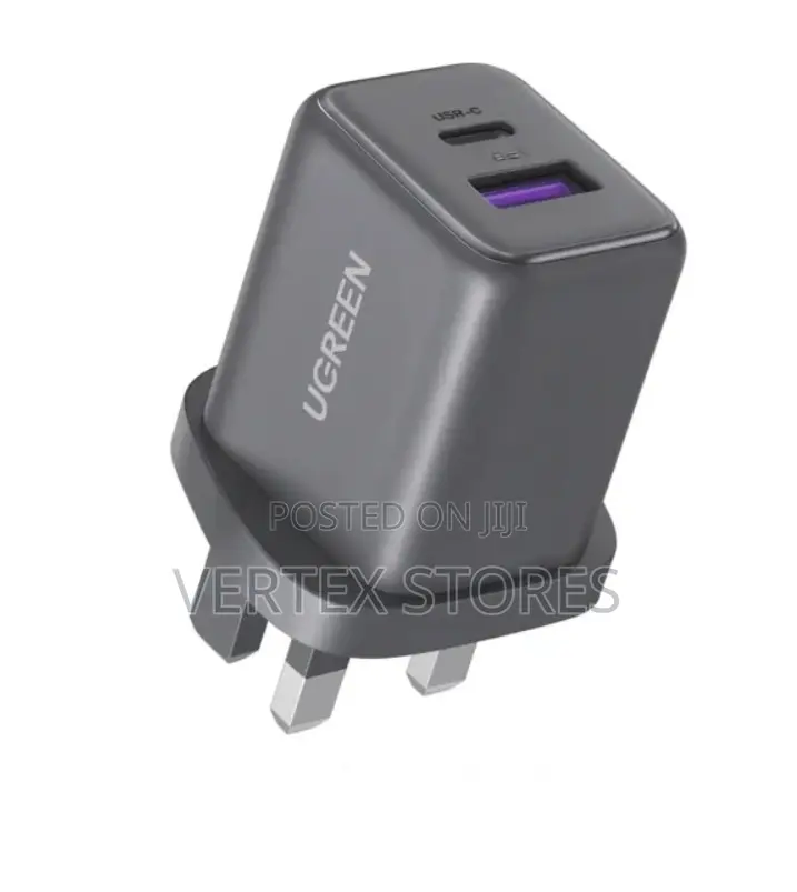 Ugreen X516 30w With 1*USB C 1* USB a Gan Fast Charger Uk