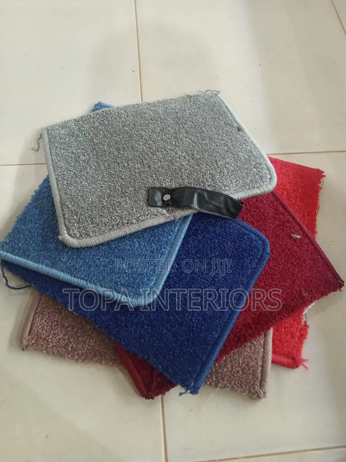 Blue Wall to Wall Carpets Church Altar Flooring Installation