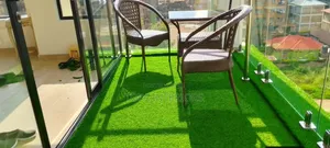 Green TURF GRASS CARPETS FOR Balcony Floor Decoration
