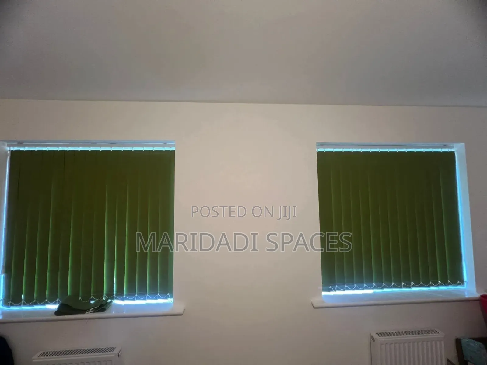 Green Magnificent Vertical Blinds
