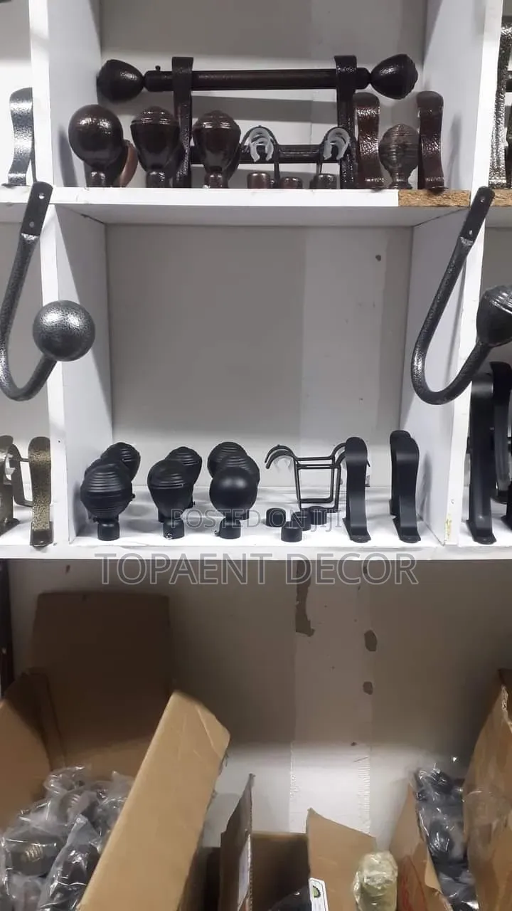 Coated Curtain Rods Brackets With Quality