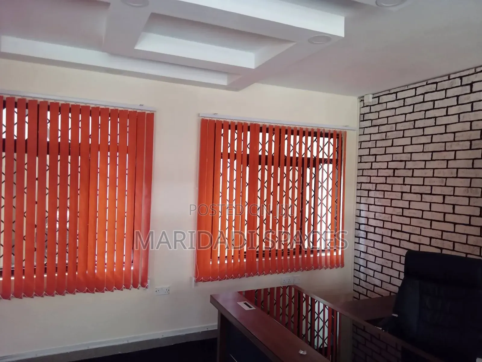 Fabulous Orange in Color Window Blinders