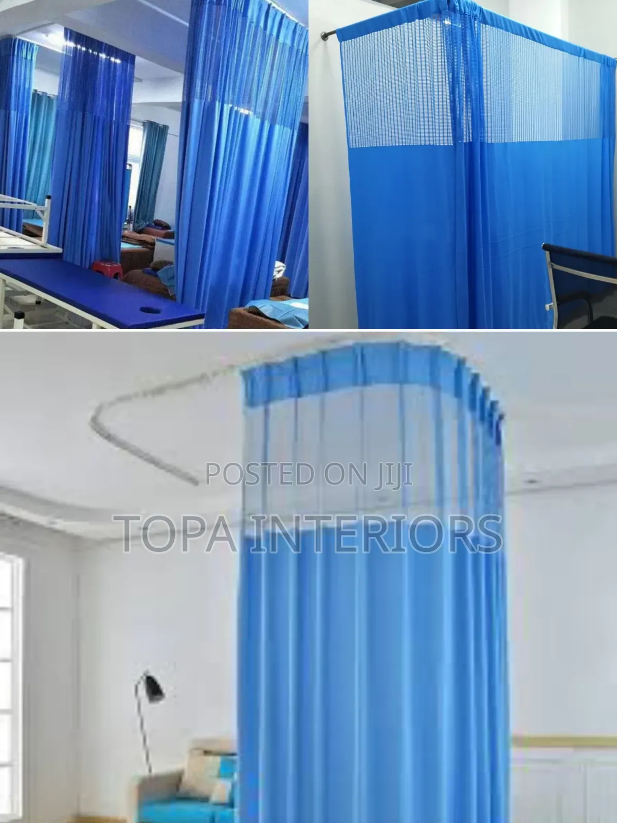 Hospital Ceiling Curtain Track Design Ward Bed Partitioning Curtains