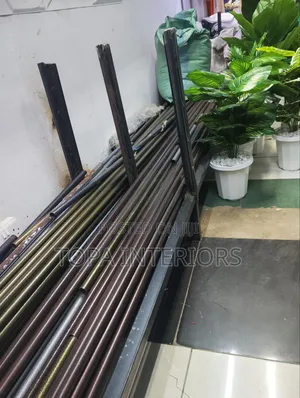 Powder Coated JUA KALI CURTAIN RODS for Windows and Doors