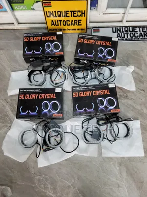 5D Glory Crystal Ring LED Lights 3 Inch 2.5 Inch