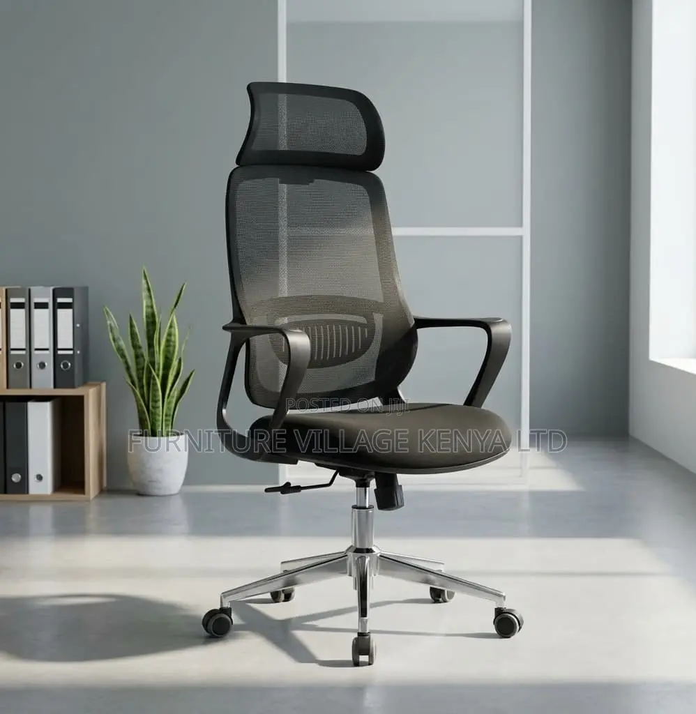 Office Chair; High Back Mesh Ergonomic Office Adjustable Seat