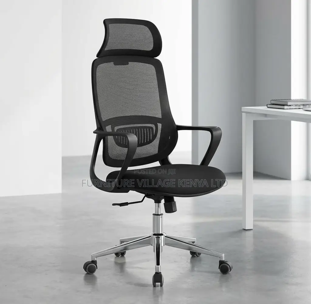 Office Chair; High Back Mesh Ergonomic Office Adjustable Seat