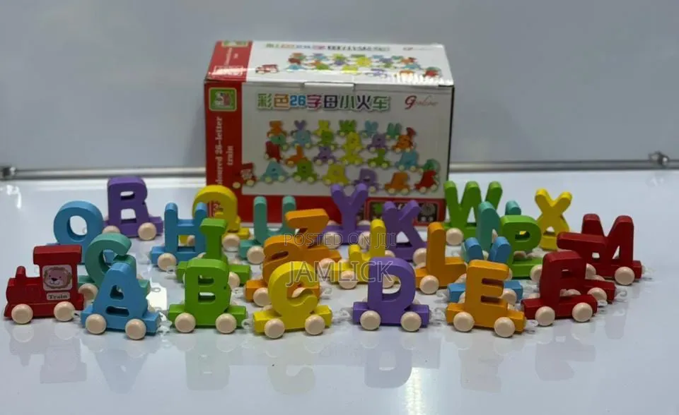 26-Piece Coloured Number Train Educational Learning Toy for Kids - Jt