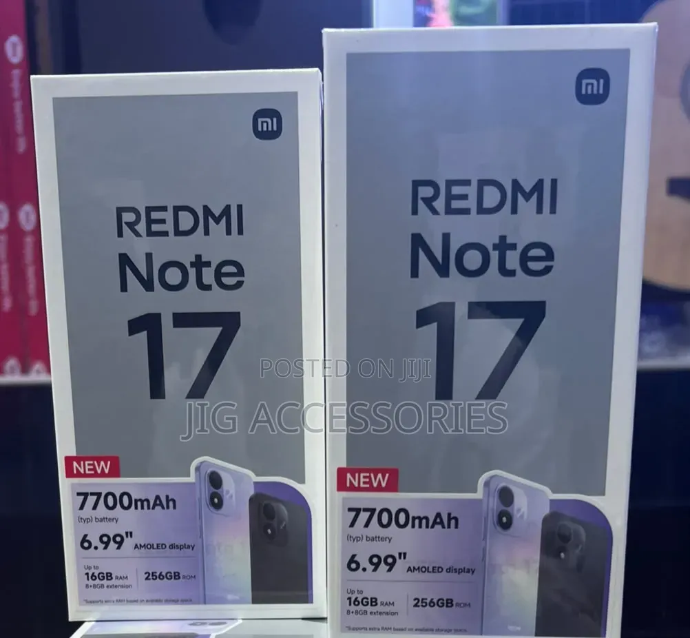 New Xiaomi Redmi Note 17 256 GB Red