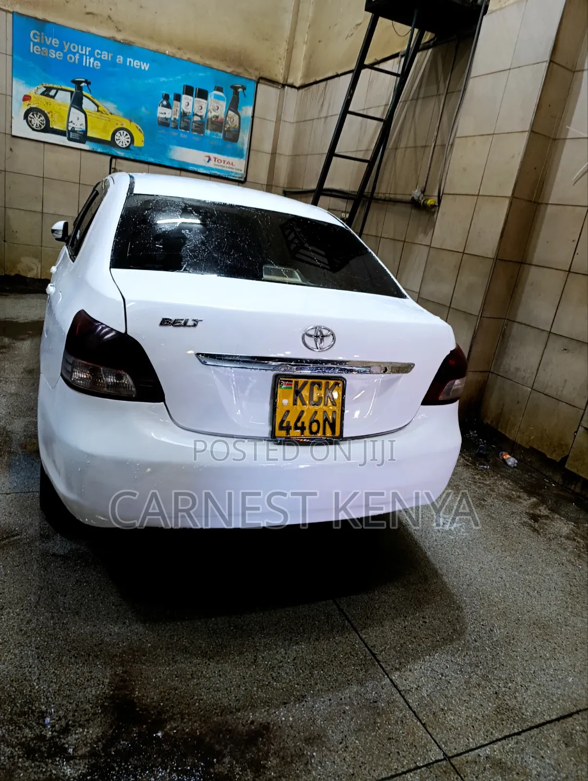 Toyota Belta 2009 White