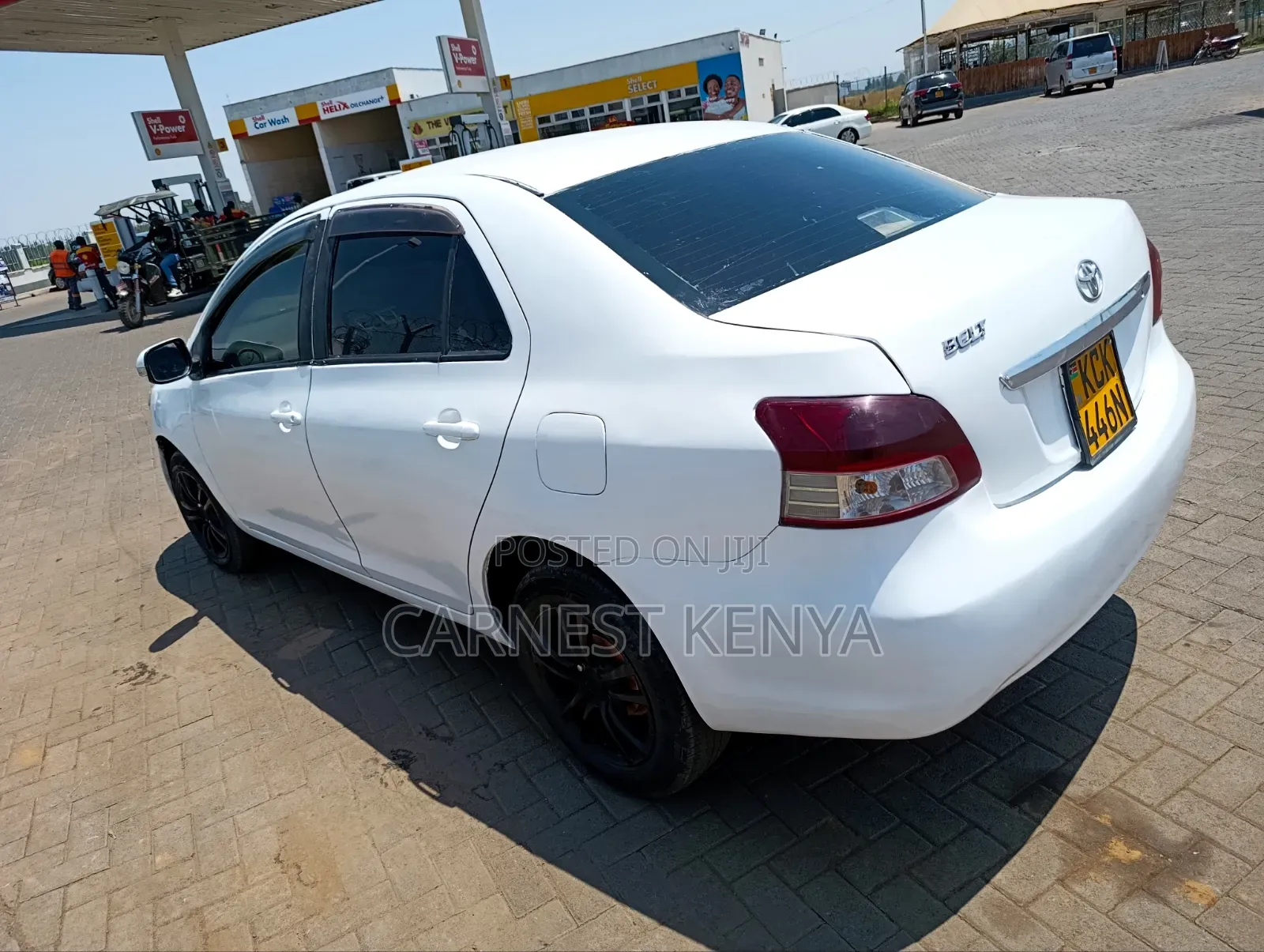 Toyota Belta 2009 White