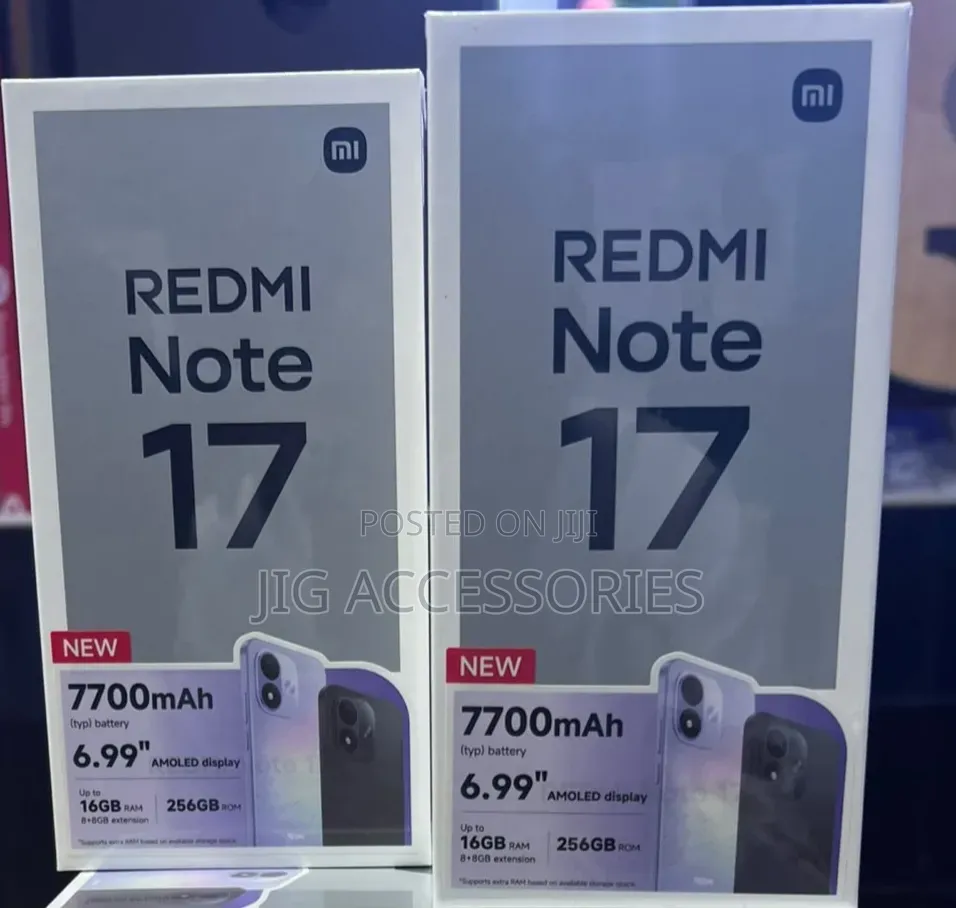 New Xiaomi Redmi Note 17 256 GB Red