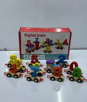 Digital Number Train Educational Learning Toy for Kids - Jt