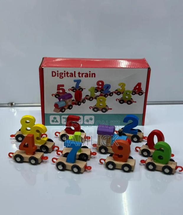 Digital Number Train Educational Learning Toy for Kids - Jt