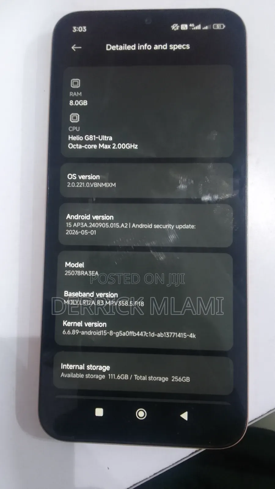 Xiaomi Redmi 15C 4G 256 GB Orange