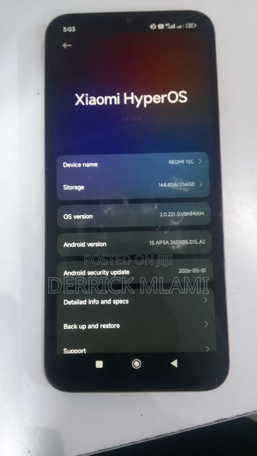 Xiaomi Redmi 15C 4G 256 GB Orange