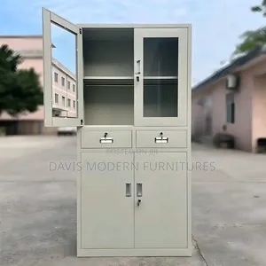 2-Section Office Metallic Cabinet