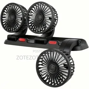 3 Head Rotatable Dashboard Fan