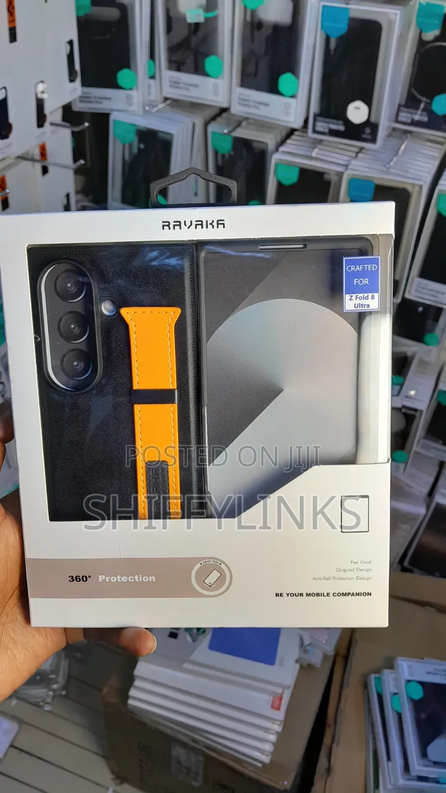 Samsung Galaxy Z Fold 8 Ultra Ravaka Leather Case