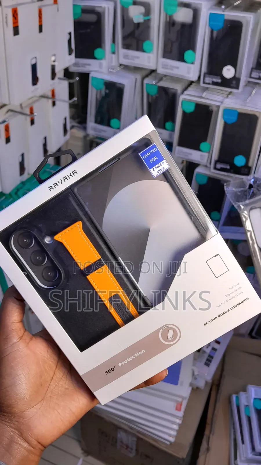 Samsung Galaxy Z Fold 8 Ultra Ravaka Leather Case