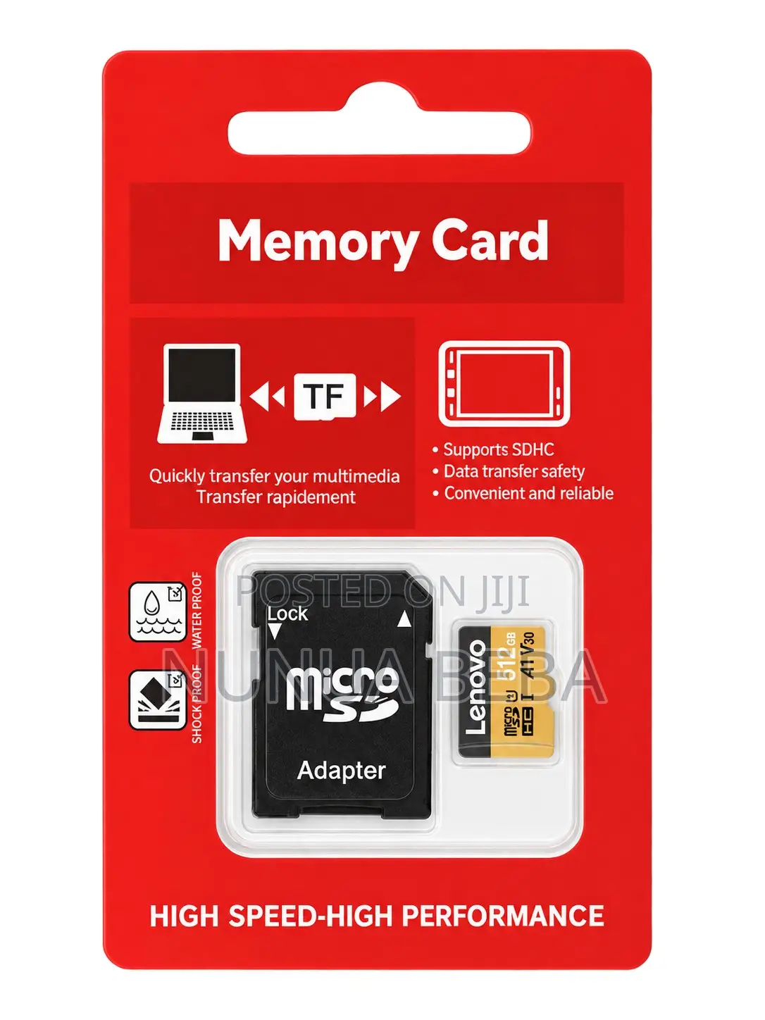 Micro SD Memory Card 512GB With Adapter