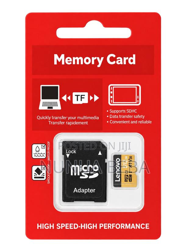 Micro SD Memory Card 512GB With Adapter