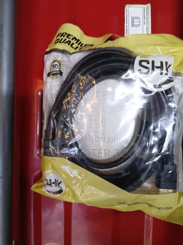 Black High-Speed HDMI to HDMI Cable - thumbnail 2