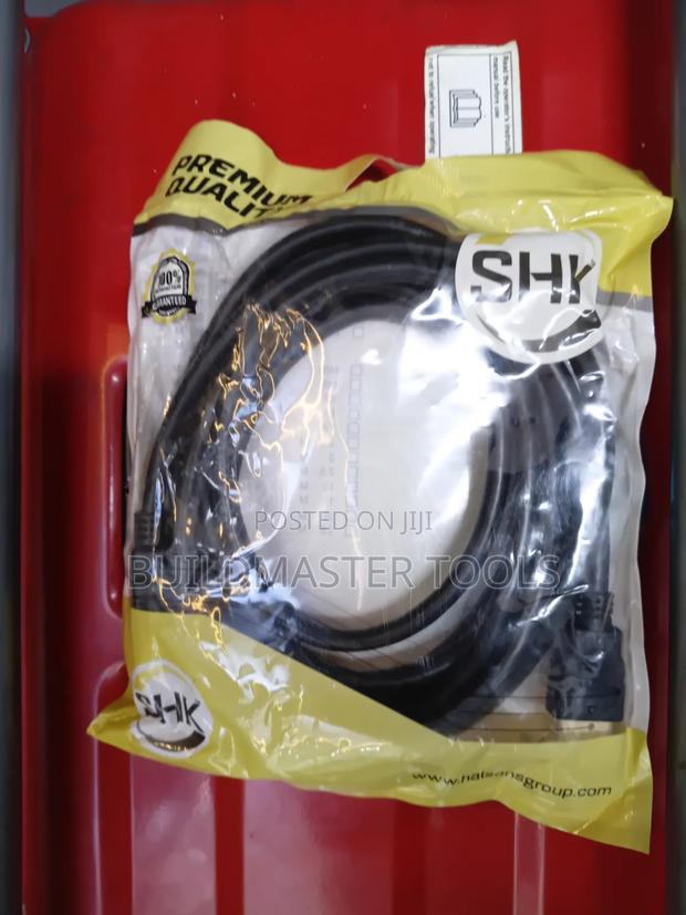 Black High-Speed HDMI to HDMI Cable - thumbnail 3