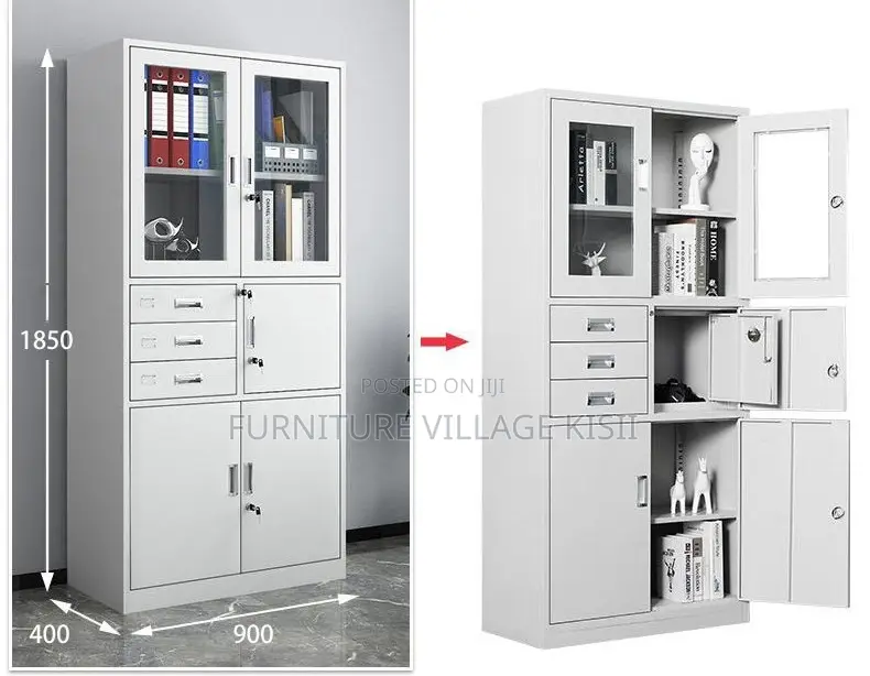 Office Cabinet;Steel Lockable Cabinet With Safe
