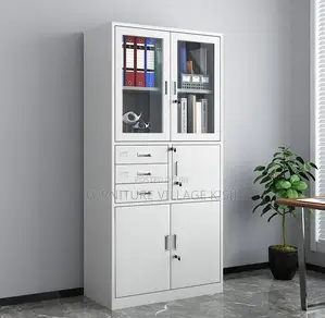 Office Cabinet;Steel Lockable Cabinet With Safe