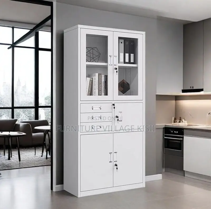 Office Cabinet;Steel Lockable Cabinet With Safe