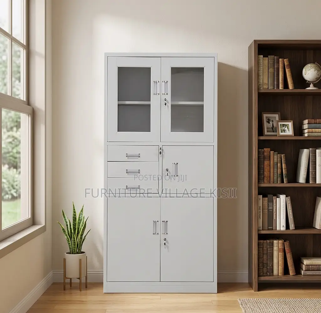 Office Cabinet;Steel Lockable Cabinet With Safe