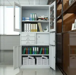 Office Cabinet;Steel Lockable Cabinet With Safe