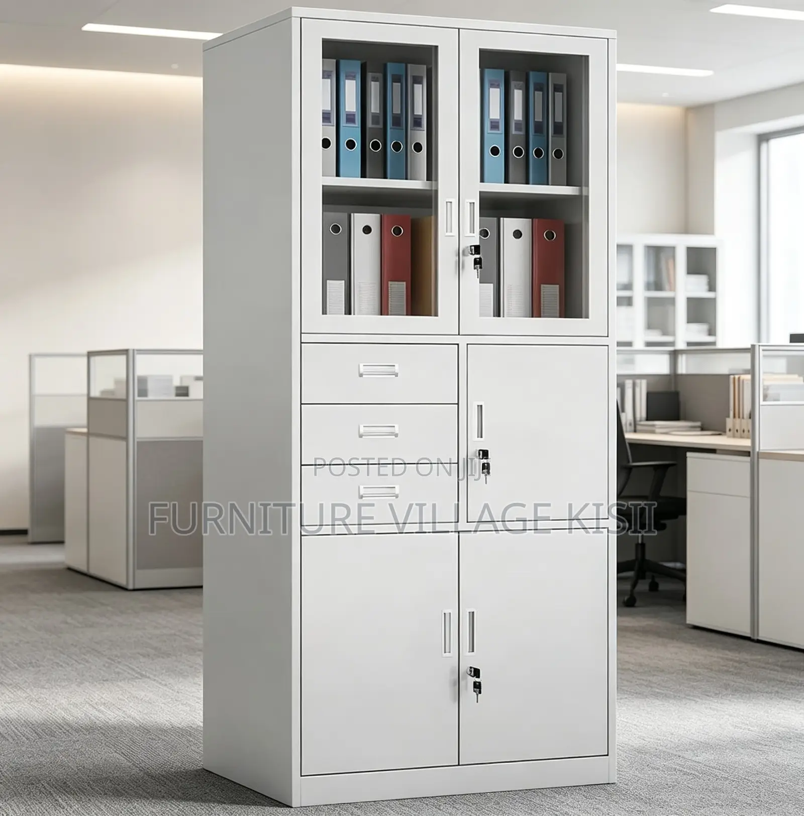 Office Cabinet;Steel Lockable Cabinet With Safe