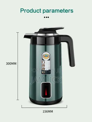 3L Smart Temperature Control Stainless Steel Electric Kettle - Hk