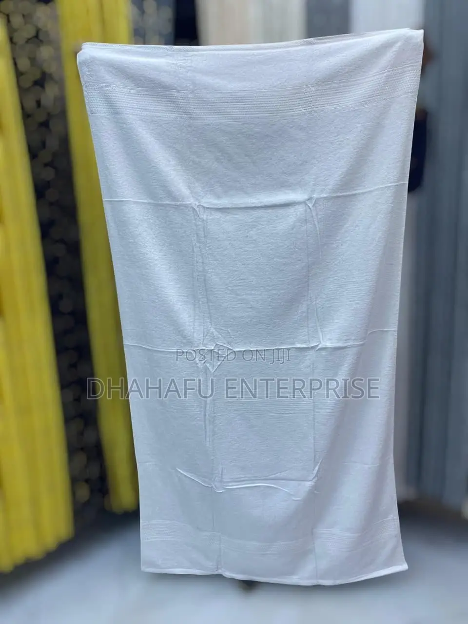 Quality White Cotton Towels – Extra Large 90x165cm