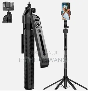 AI Tracking Selfie Stick C12 – Stable Selfie Stick Quadrupod